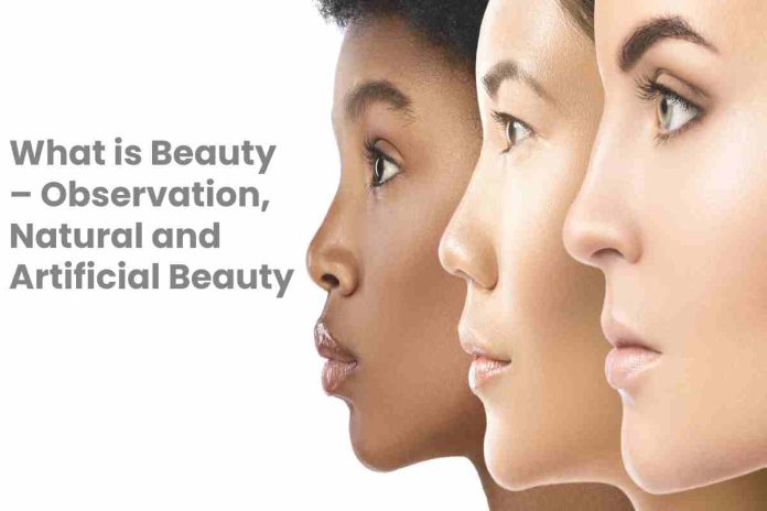 What is Beauty – Observation, Natural and Artificial Beauty