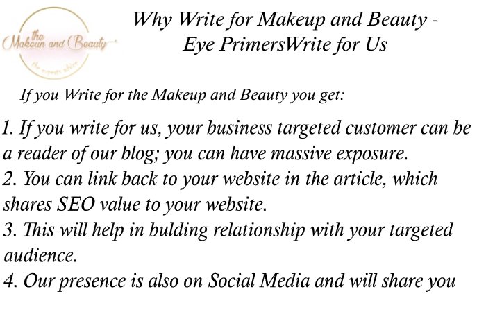 Eye Primers Why Write for Us